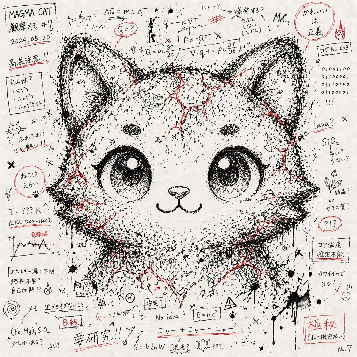 Chaos Notes 遮臉角色圖