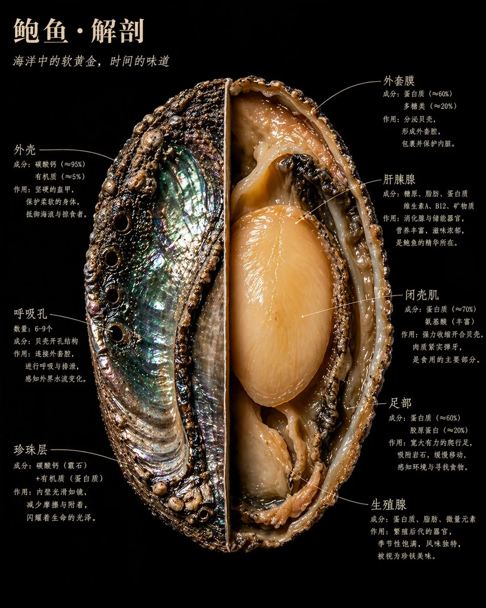 自然志風食物標本剖面