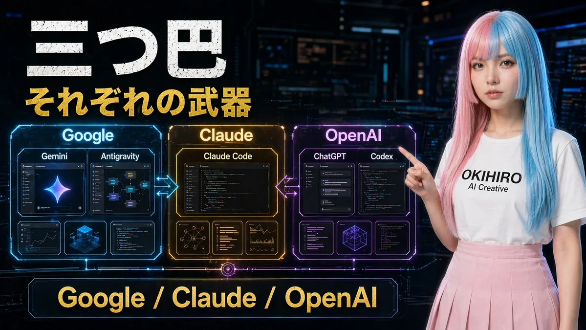 賽博朋克 AI 工具對比海報