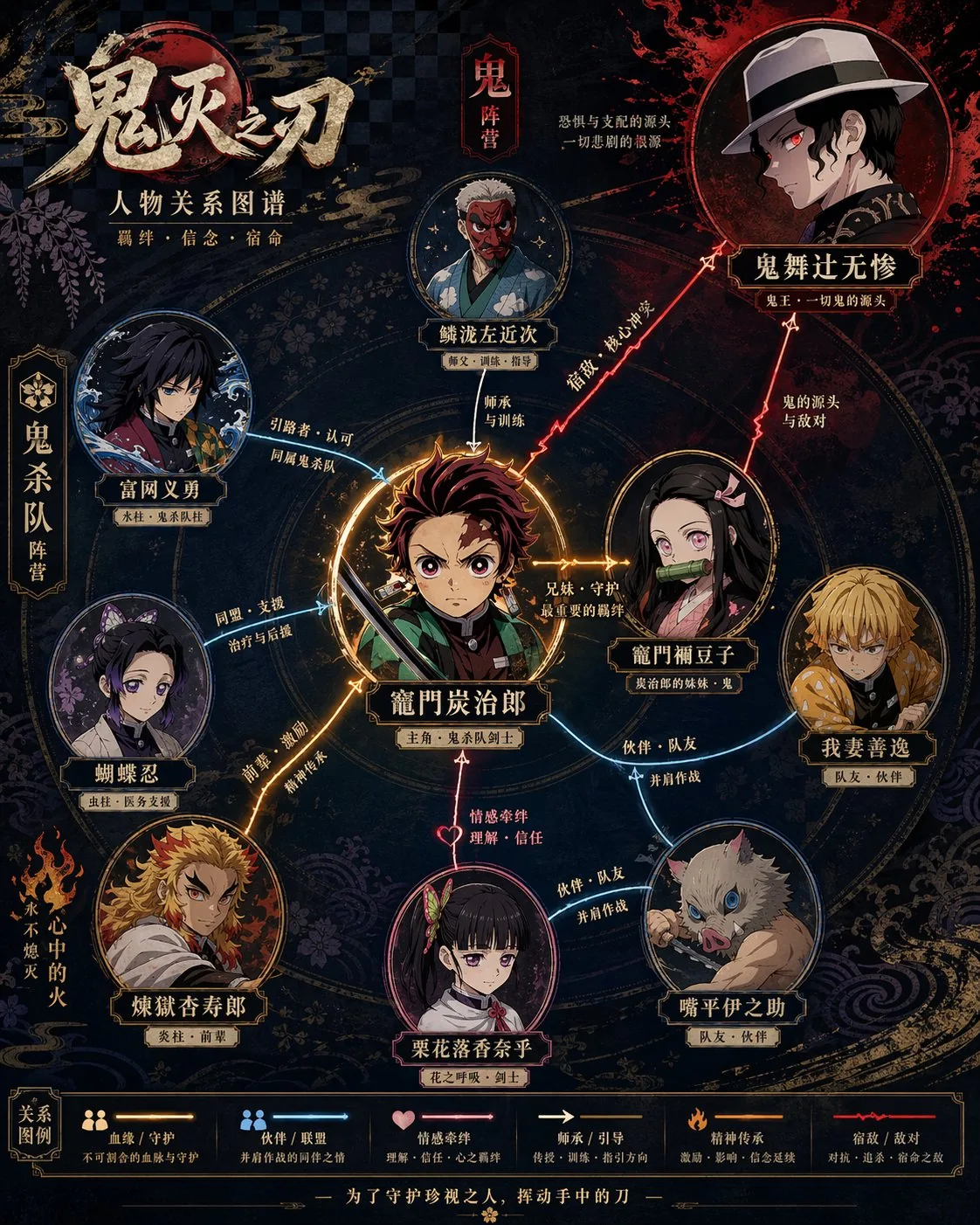 人物關係圖海報
