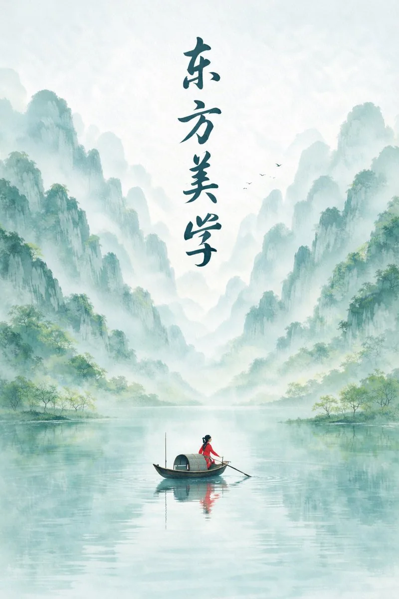 新中式水墨山水海報