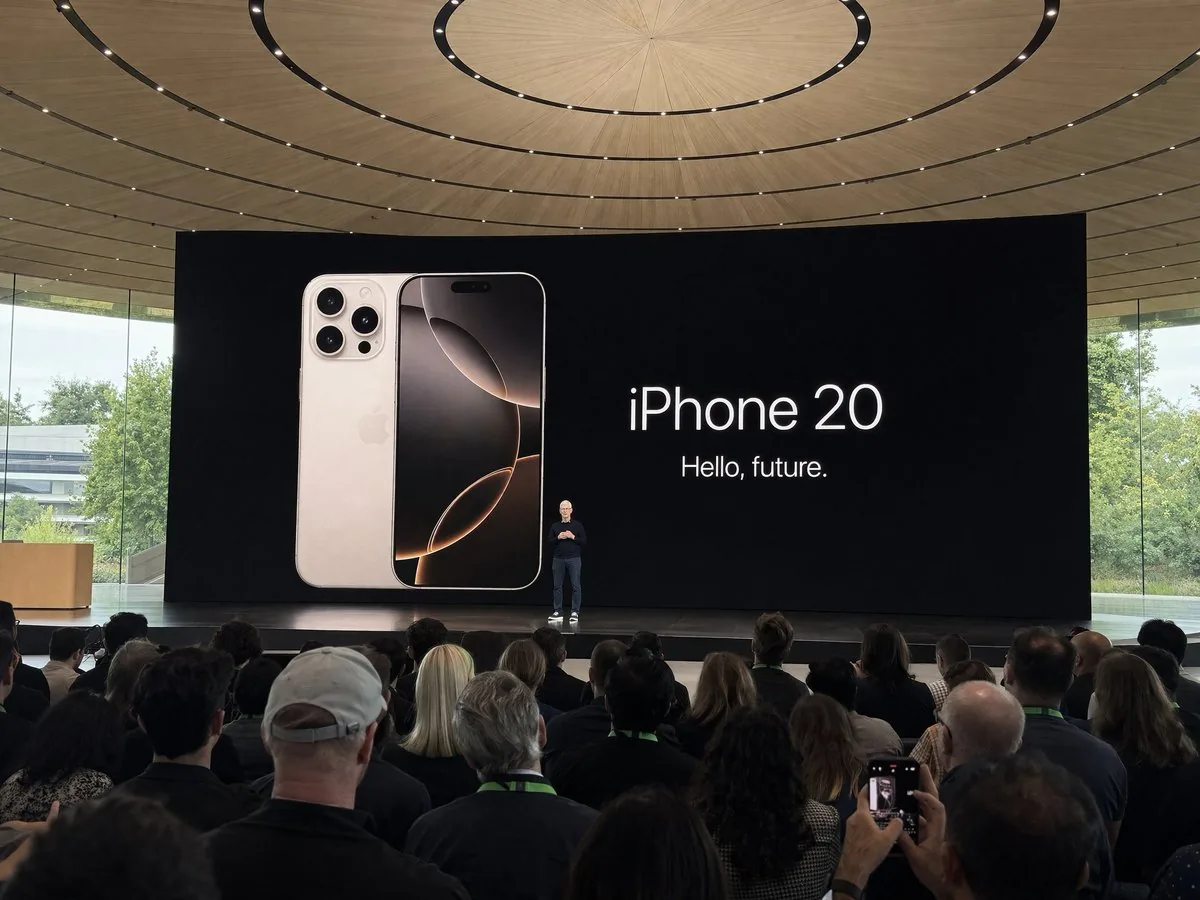 業餘 iPhone Keynote 抓拍