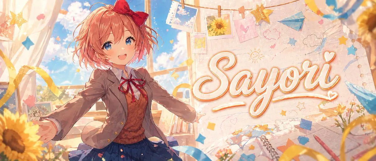 夢幻動漫 Sayori 橫幅