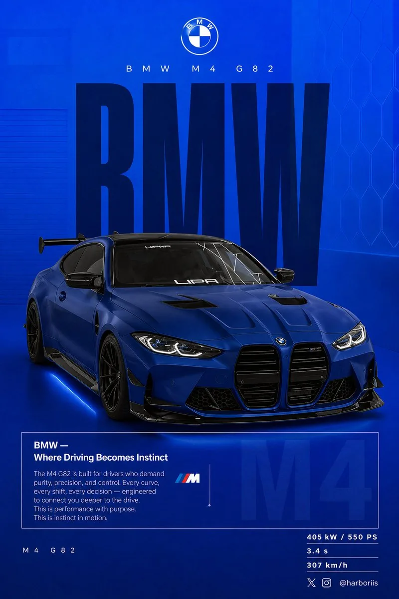 BMW Performance Social 海報