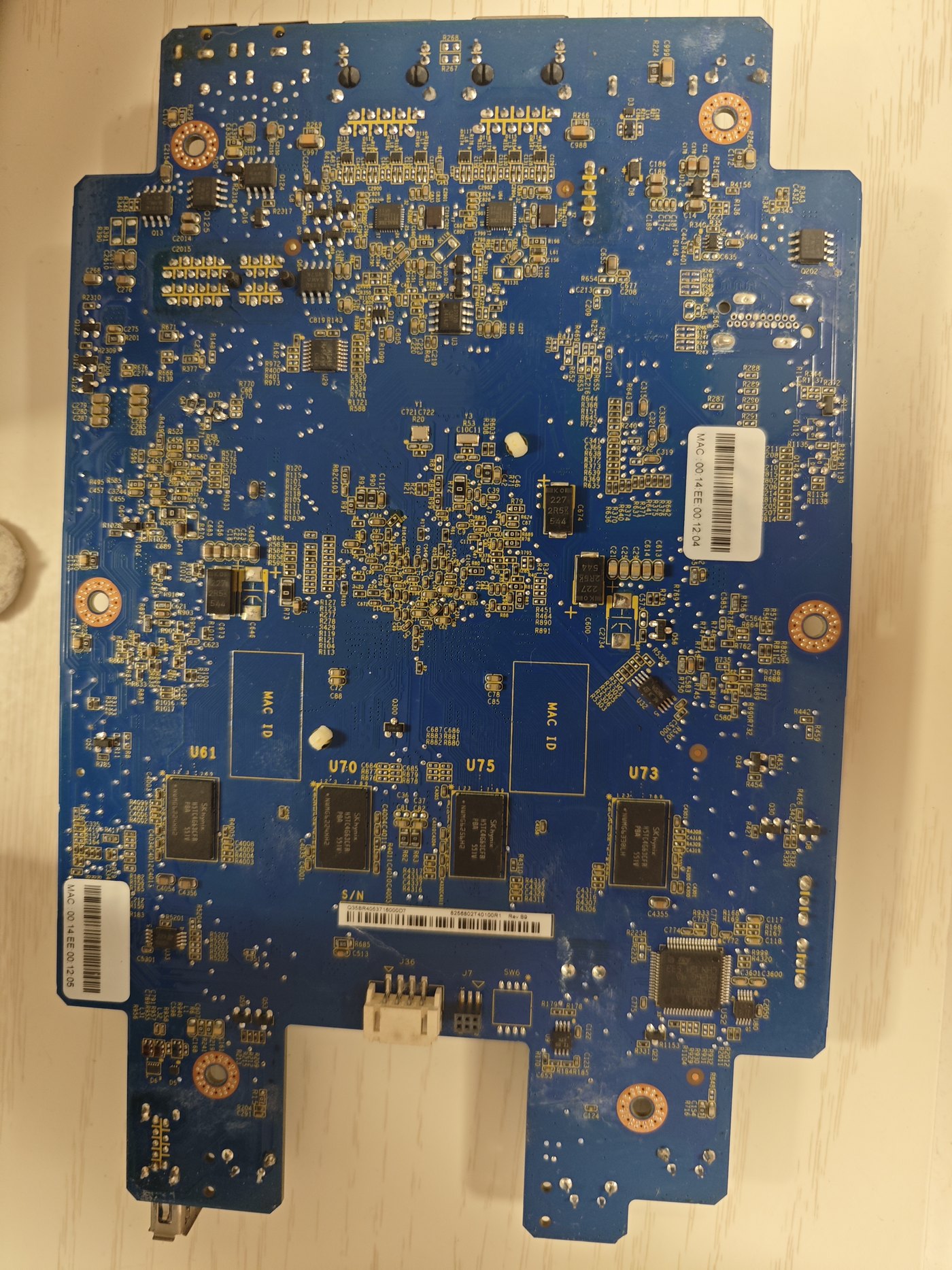 WD PR2100 マザーボード全体